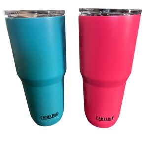 CamelBak Vibrant Aqua and Magenta Tumblers